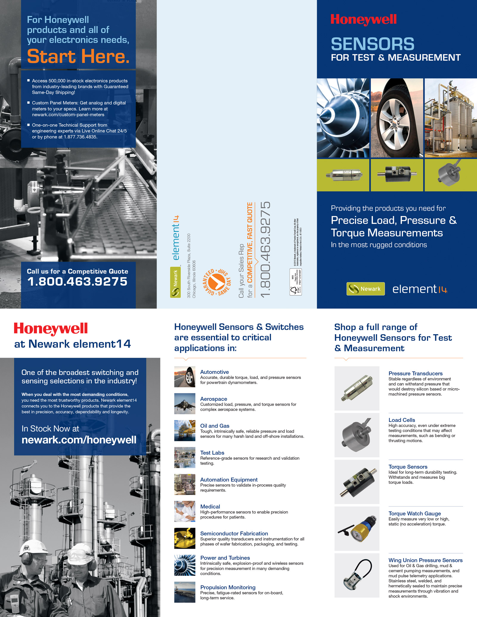 Honeywell Sensors Brochure